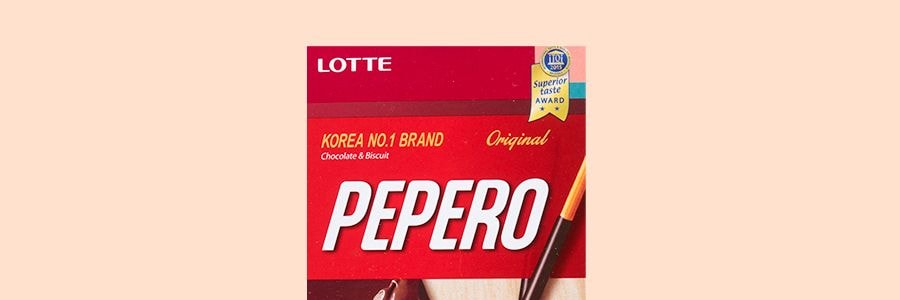 Bâtonnet de biscuit au chocolat PEPERO, saveur classique originale, 1,66 oz【Choix de Stray Kids】【L'emballage peut varier】