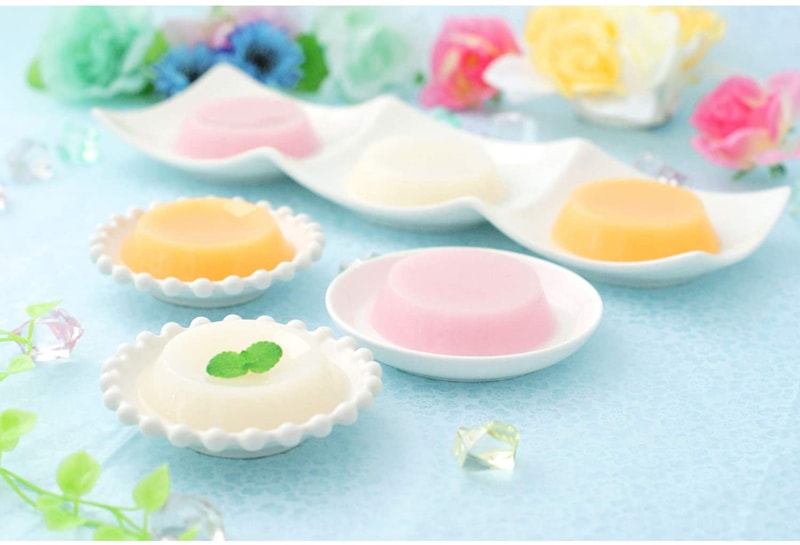 【日本直郵】日本傳統和菓子老鋪金澤兼六製菓 夏季限定 水果優格慕斯布丁 6枚裝