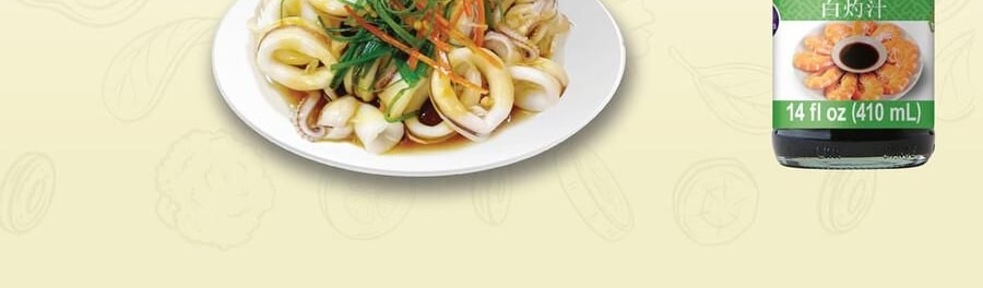 李锦记 白灼汁 410ml【凉拌蒸鱼海鲜提鲜调味料】