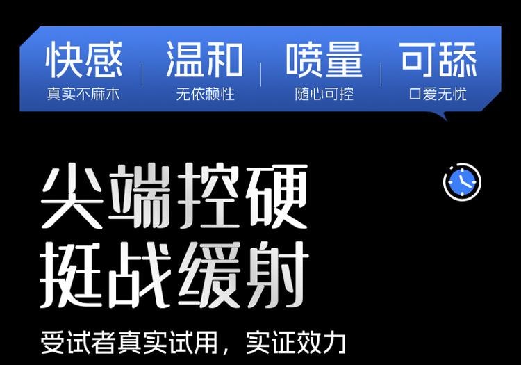 【中国直邮】 杰士邦 新品延时喷剂8ml 延时小蓝瓶男用印度神油持久延长不射喷雾成人情趣用品