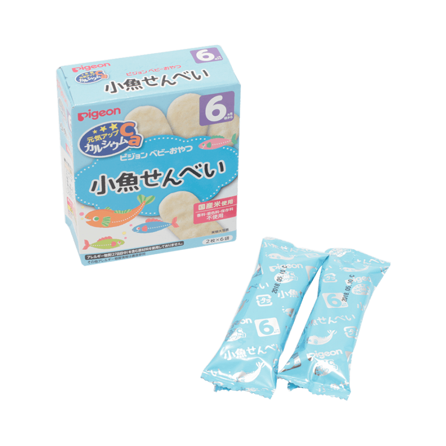 Energetic Up Calcium Small Fish Crackers 25g