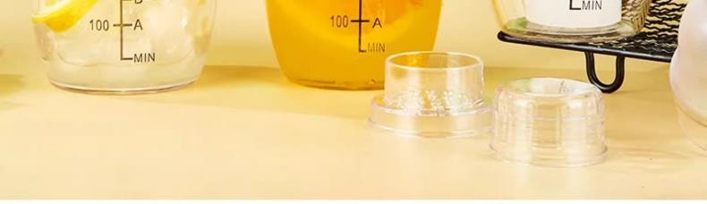 Shake Cup Set 700ml: Thick Walled Precise Scale Unbreakable w/ Ice Hammer for Cocktails Lemon Tea Milk Tea