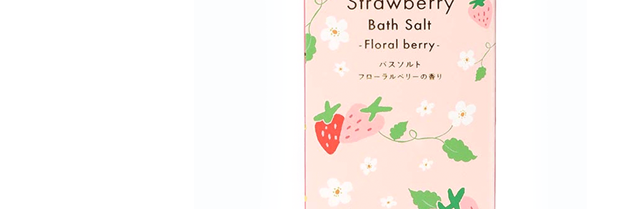 日本CHARLEY 草莓花果限定超值沐浴禮盒組 浴鹽+海綿+護手霜+沐浴乳【人氣禮盒】