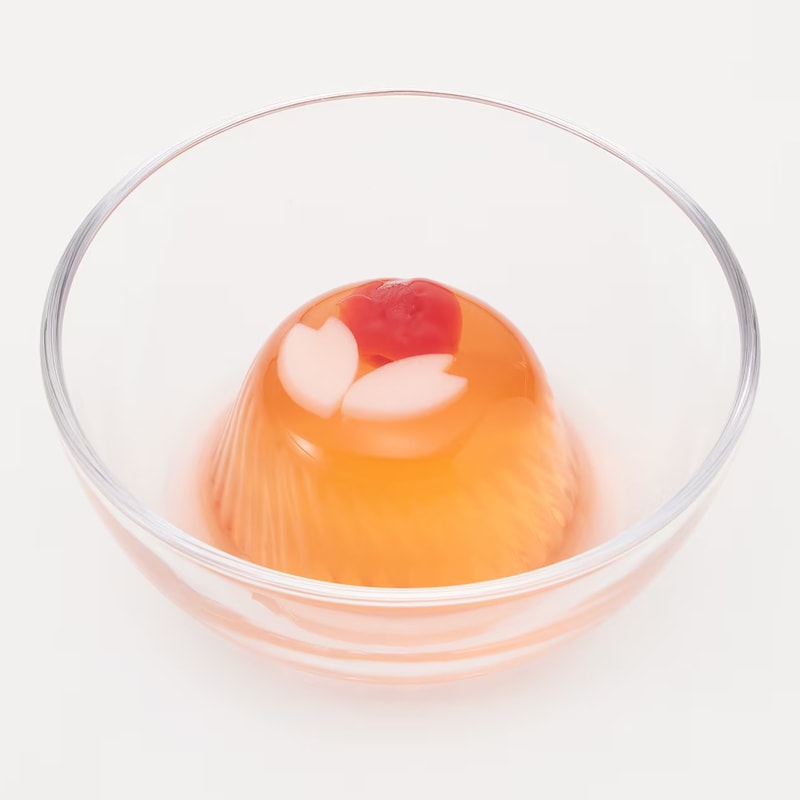 【日本直邮】MUJI无印良品 樱花限定 糖浆樱桃果冻 1个装