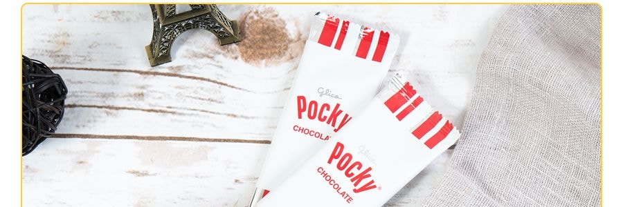GLICO格力高 Pocky百奇 巧克力塗層餅乾棒 家庭裝 9包入