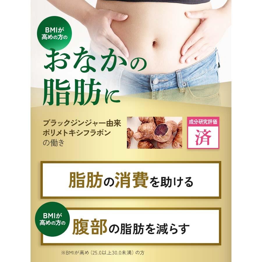【日本直邮】日本 FANCL 新品 史上最强 升级特别金色版 减少腹部脂肪 抑制食物脂肪糖份 改善肠道蠕动 减肥酵素丸 30日份