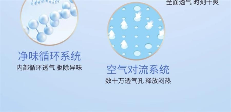 【中国直邮】 自由点 空气卫生巾夜用 超薄姨妈巾280mm*8片/包