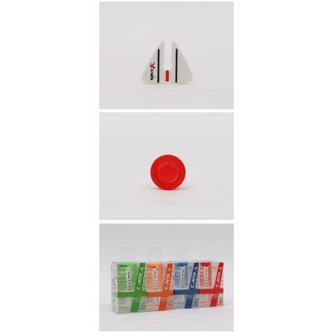 韩国 Xnells 可调节高尔夫球钉 红色的 1pack