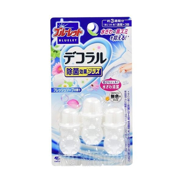 日本 KOBAYASHI 小林製藥 小熊清潔劑 #清新皂香 3pcs