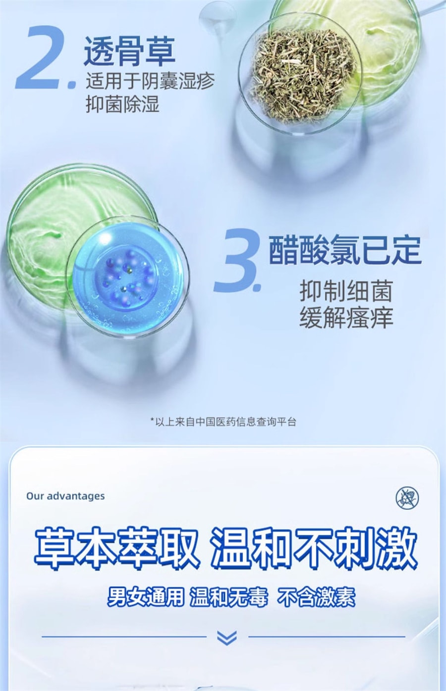 【中国直邮】修正 复合百部酊阴虱抑菌液一扫光男士用私处灭阴虱成人喷剂女士虱子药虱立净  60ml