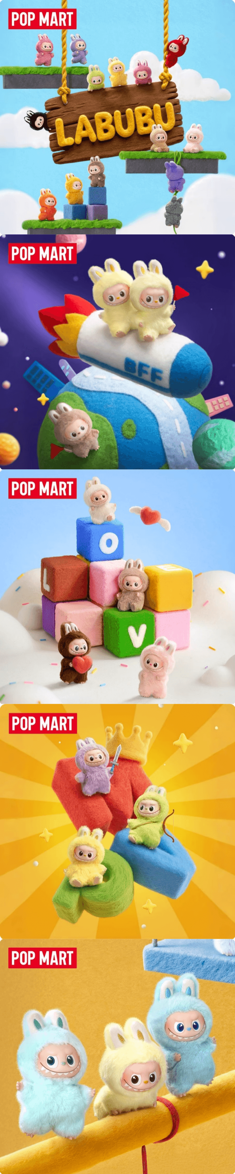 POP MART 泡泡玛特 【新年大促】 Labubu4.0 The Monsters Mini心底密码系列 搪胶毛绒潮玩挂件盒 隐藏款盲盒N-Z【100%官方正品】