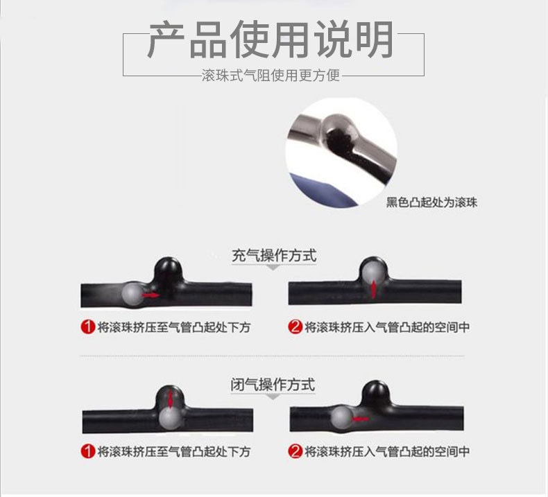 中國直效郵件 HAILICARE 充氣頸托護頸 頸椎牽引器 頸部矯正器 3層氣室全絨面 紅色