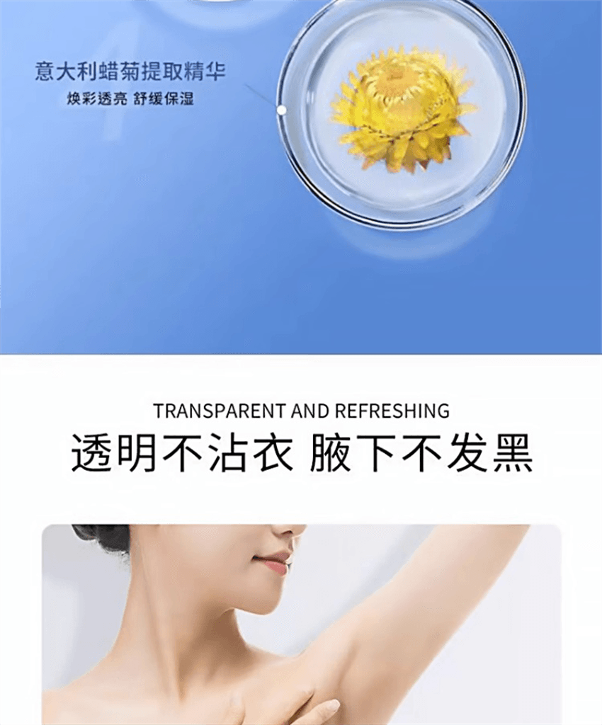 【中国直邮】 祥医堂 四氯羟铝锆止汗露 高效止汗 源头祛味 有效解决出汗多腋下异味和脚臭 30ml/瓶