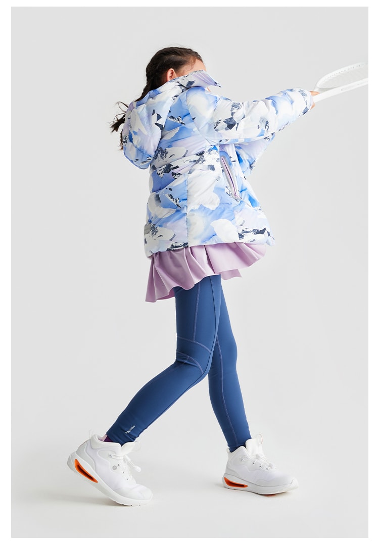 【中国直邮】moodytiger女童Harper保暖羽绒服 极之门紫 170cm