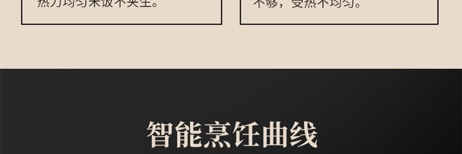 MIDEA美的 高端智能IH电饭煲电饭锅 8大预设菜单 多层厚釜内胆 3L 