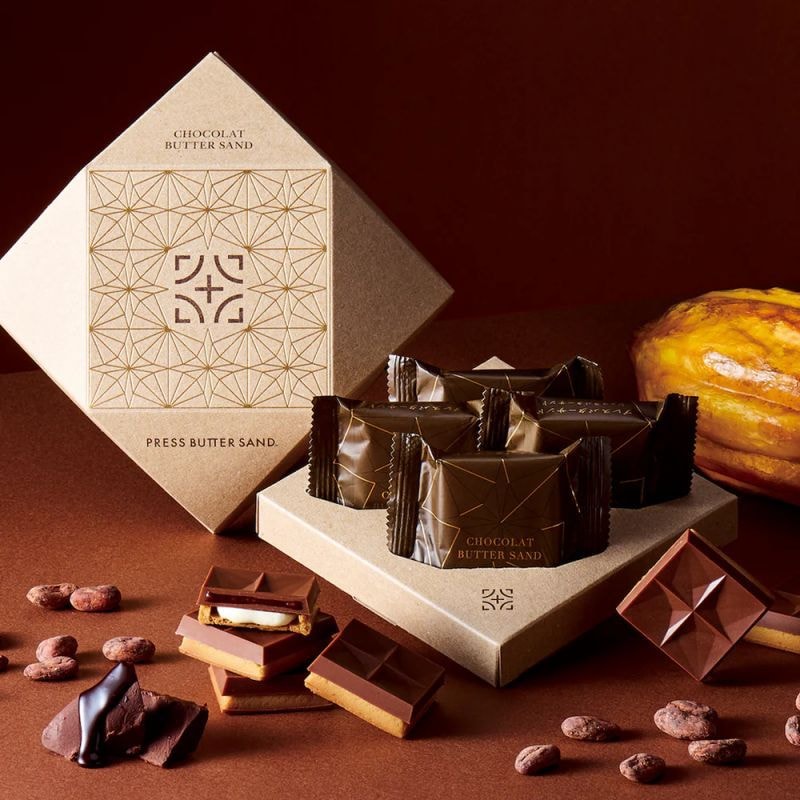【日本直郵】日本 press butter sand 濃厚生巧奶油夾心奶油餅乾餅乾 4個裝