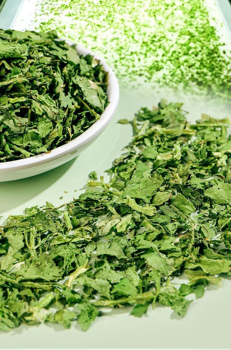 【中国直邮】 鲜窝窝 脱水香菜干 香菜叶香菜碎脱水蔬菜干菜泡面伴侣调味汤料1g*50袋