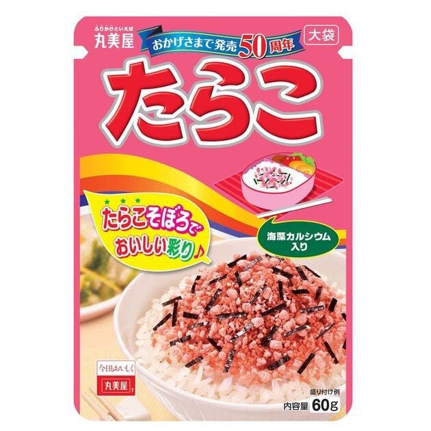 【日本直邮】丸美屋 网红拌饭 方便拌饭 海苔鳕鱼子 28g
