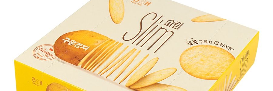 HAITAI ベイクドポテト スリム L、8.47 オンス - Yami
