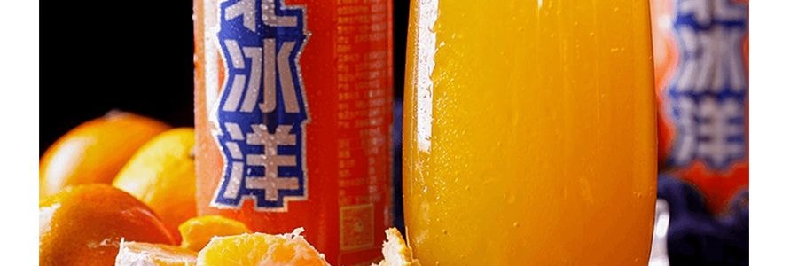 北冰洋 桔汁汽水 罐裝 330ml 老北京風味
