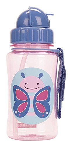 Skip Hop Zoo Straw Bottle - Flamingo - Mighty Rabbit