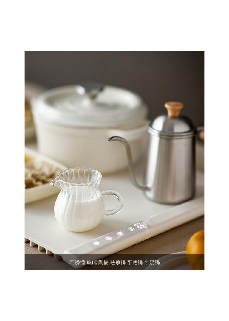 OLAYKS 暖菜板折叠家用硅胶保温板多功能热菜保温桌垫加热神器适用于厨房餐桌