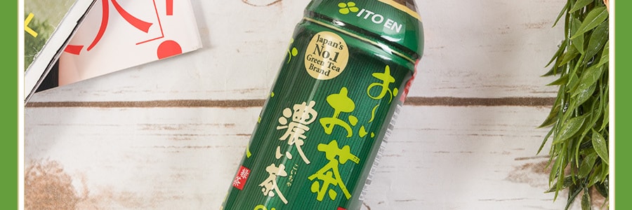 【超值分享装】日本ITO EN伊藤园 无香料无糖天然浓郁绿茶 500ml * 12瓶