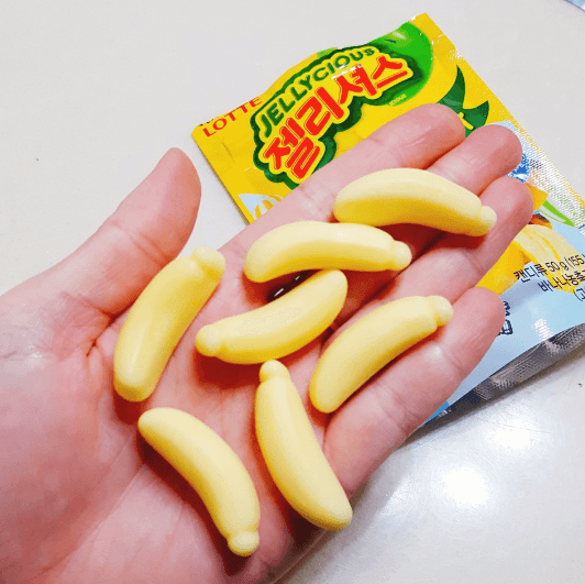 韓國LOTTE樂天 香蕉味軟糖 50g