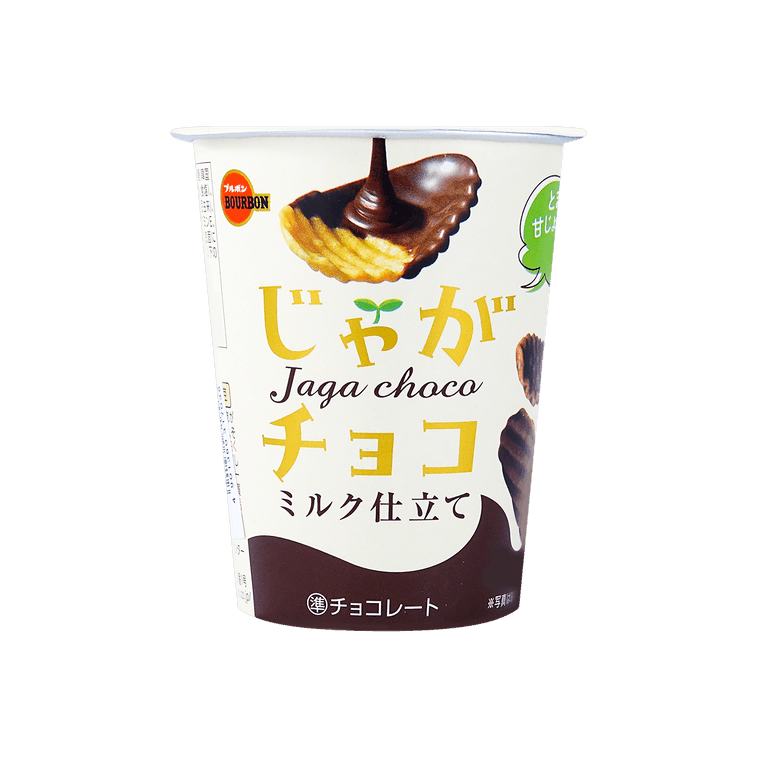 【日本直邮】BOURBON波路梦 浓厚黑巧克力薯片 40g