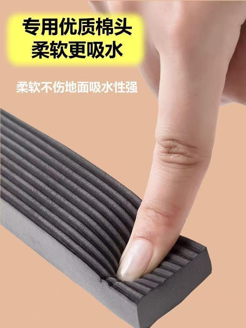 海蓝星 迷你小拖把 一件 配两个专用优质棉头 强力吸水 干湿两用 适用各种材质地面