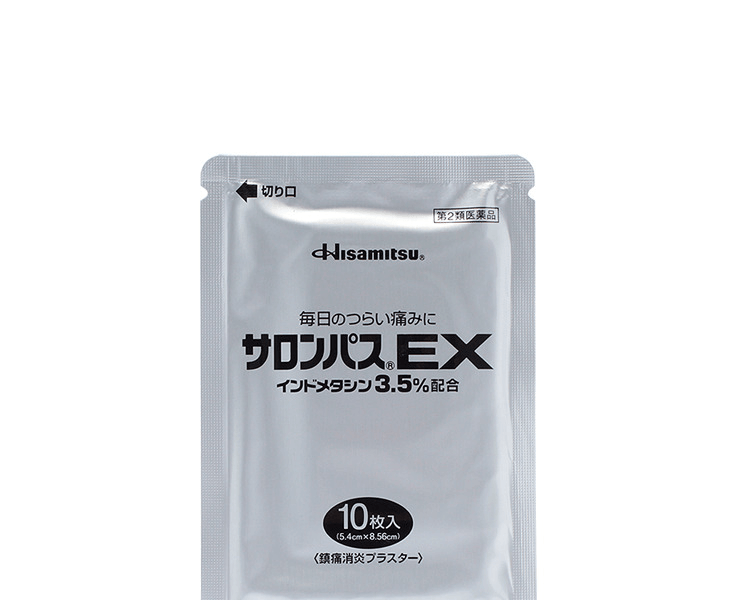 日本HISAMITSU 久光製藥 撒隆巴斯止痛膏EX 10顆×4袋