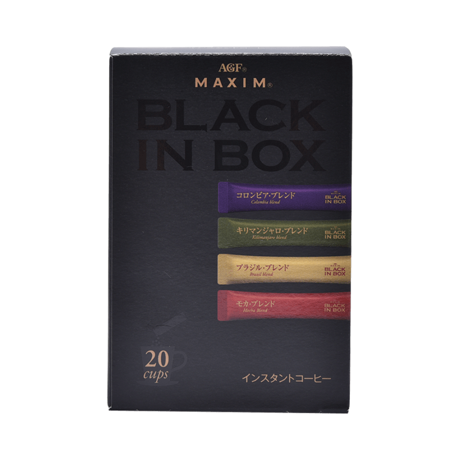 Maxim Black In Box Assort 2g×20 Sticks