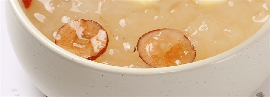 【中国直邮】盛耳  速焖本草银耳羹古田雪耳白木耳即食糯耳红枣莲子枸杞银耳汤  104g/盒