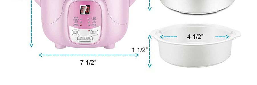 Digital Electric Stew Pot / 0.7L