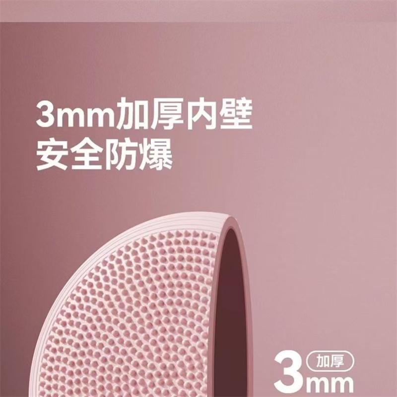 【中國直郵】 親太太 瑜珈充氣墊平衡盤pvc器材按摩球腳踝力量 紫色磨砂款 1個裝