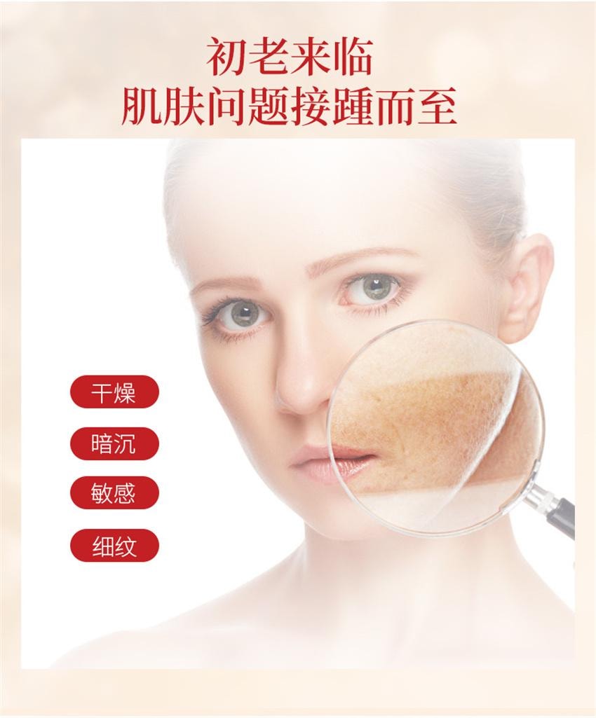 【中国直邮】 汉苑良方 焕采亮颜蚕丝面膜 中药萃取水嫩亮泽 肌肤水嫩透亮 细腻柔滑 补水锁水 6片/盒