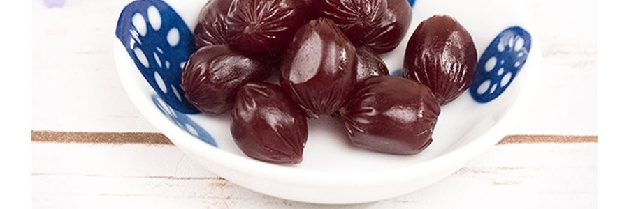 Bonbons gélifiés Kororo 100% fruits, saveur raisin, 1,69 oz [Super Moelleux]