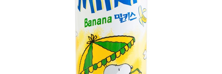 韓國LOTTE樂天 牛奶蘇打水碳酸飲料 香蕉口味 250ml 新舊包裝隨機發