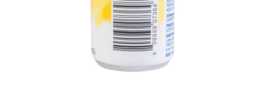 韓國LOTTE樂天 牛奶蘇打水碳酸飲料 香蕉口味 250ml 新舊包裝隨機發