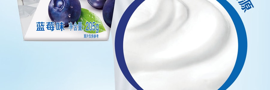 安慕希 希腊风味酸奶 蓝莓味 205g