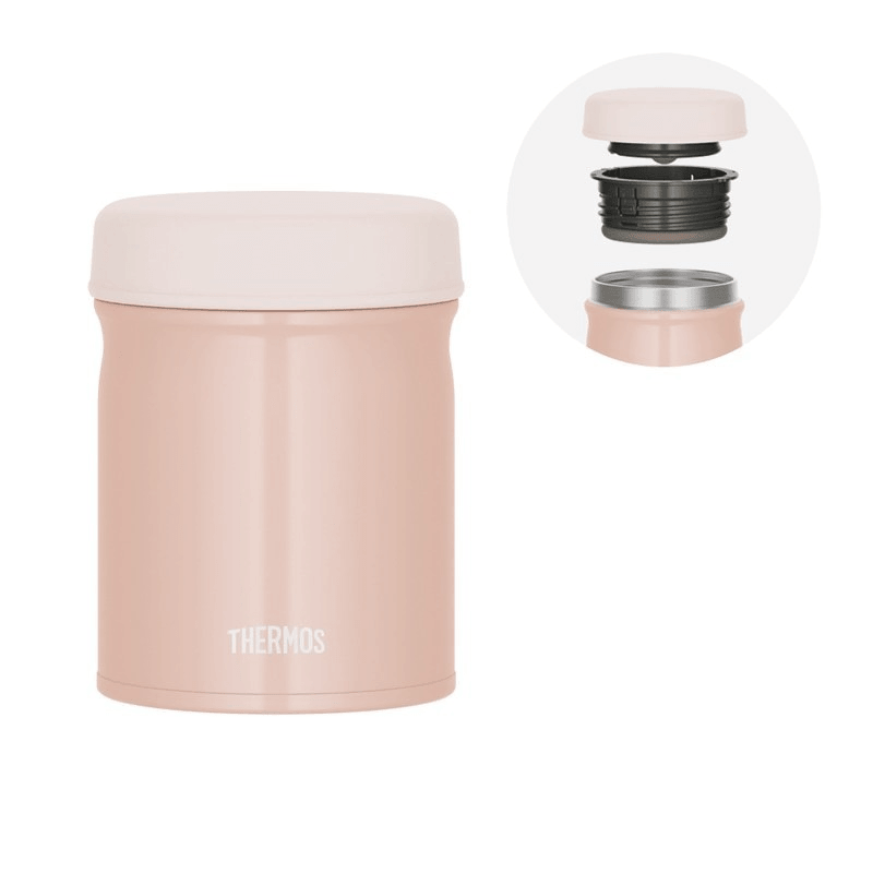THERMOS 膳魔師||真空隔熱湯罐JEB-400|| 杏桃粉色 400ml