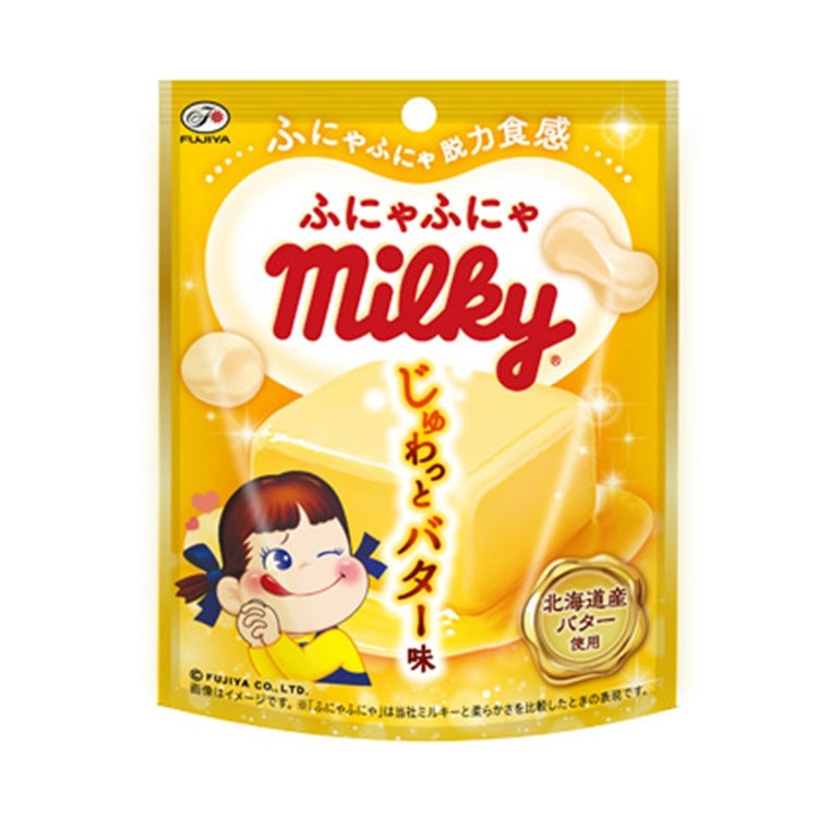 【日本直邮】FUJIYA 不二家 北海道牛奶糖 黄油味 36g