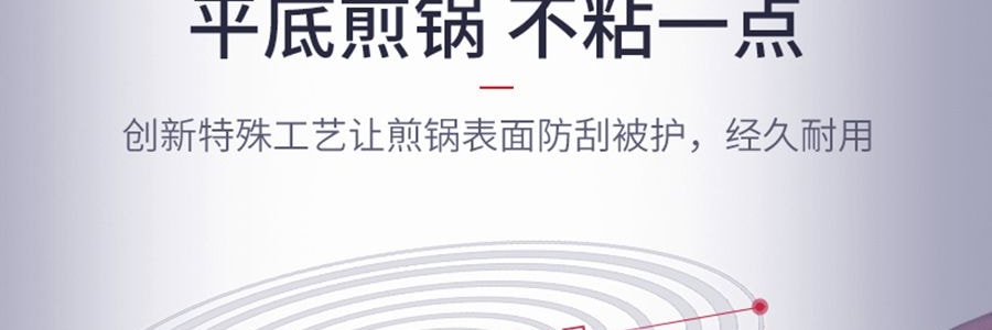 蘇泊爾SUPOR 極光系列 火紅點聚油煎鍋炒鍋 炒菜鍋 26cm