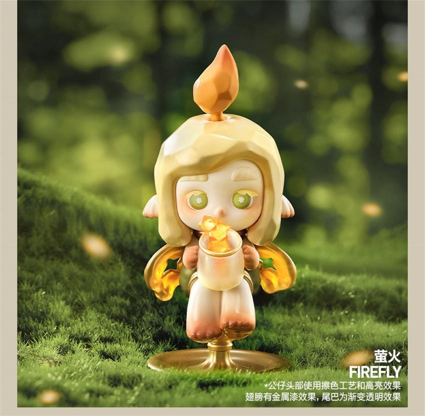 【中国直邮】 POP MART 泡泡玛特 CHAKA逐光精灵系列 手办盲盒可爱玩具礼物摆件 随机盲盒1个