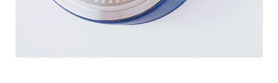 CONCORD Art of Cooking 3Qt. 花崗岩不沾塗層鑄鋁鍋 含玻璃蓋 電磁爐適用 #藍色