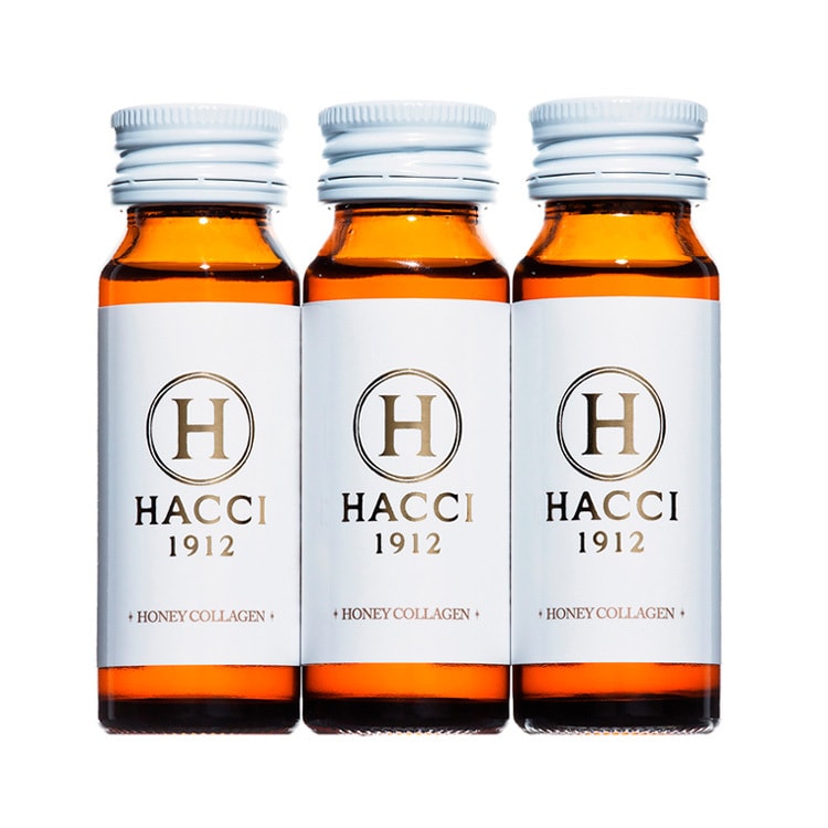 【日本直邮】HACCI蜂蜜胶原蛋白 30mL 3瓶