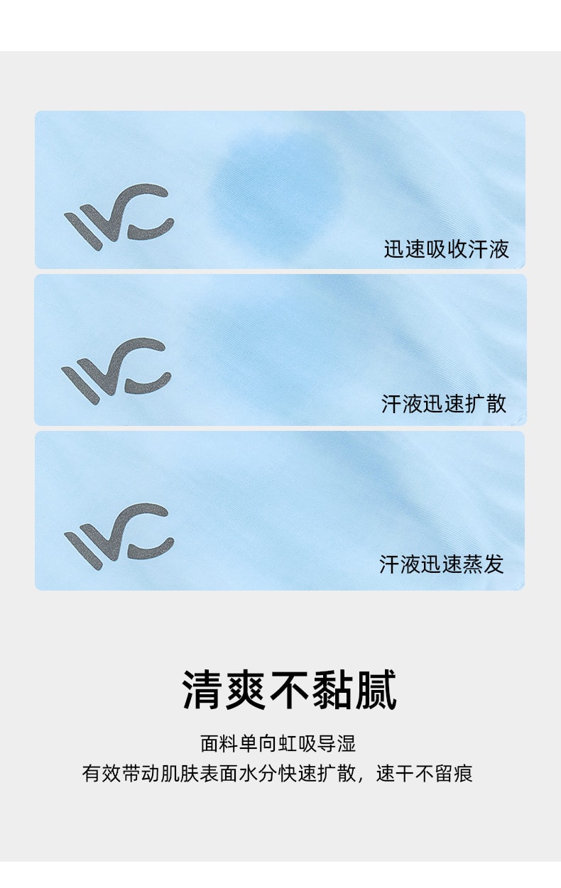 【中国直邮】VVC 防晒面罩薄款透气防尘遮阳面罩 墨水蓝款 