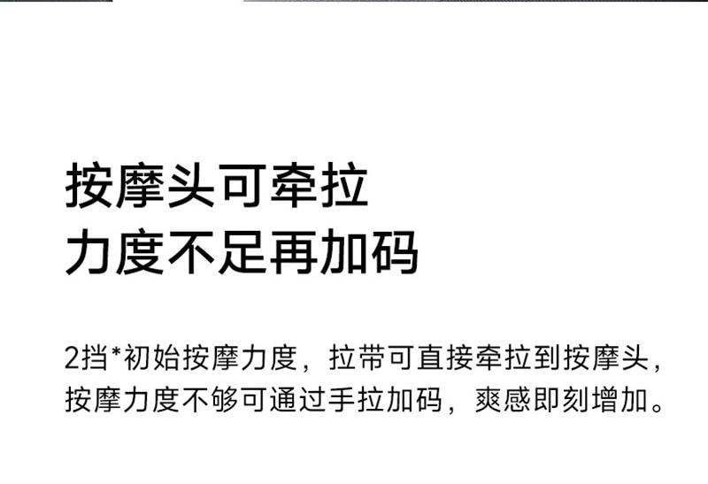 【中国直邮】  小米 米家智能颈部按摩仪肩颈部按摩仪电动揉捏脖子 深灰色 单件装