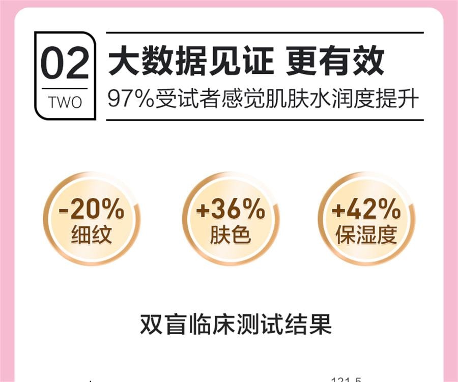 【中国直邮】 999 桃白白胶原蛋白肽弹性蛋白果汁饮品 口服液小分子肽液态饮胶原精华饮300ML/盒