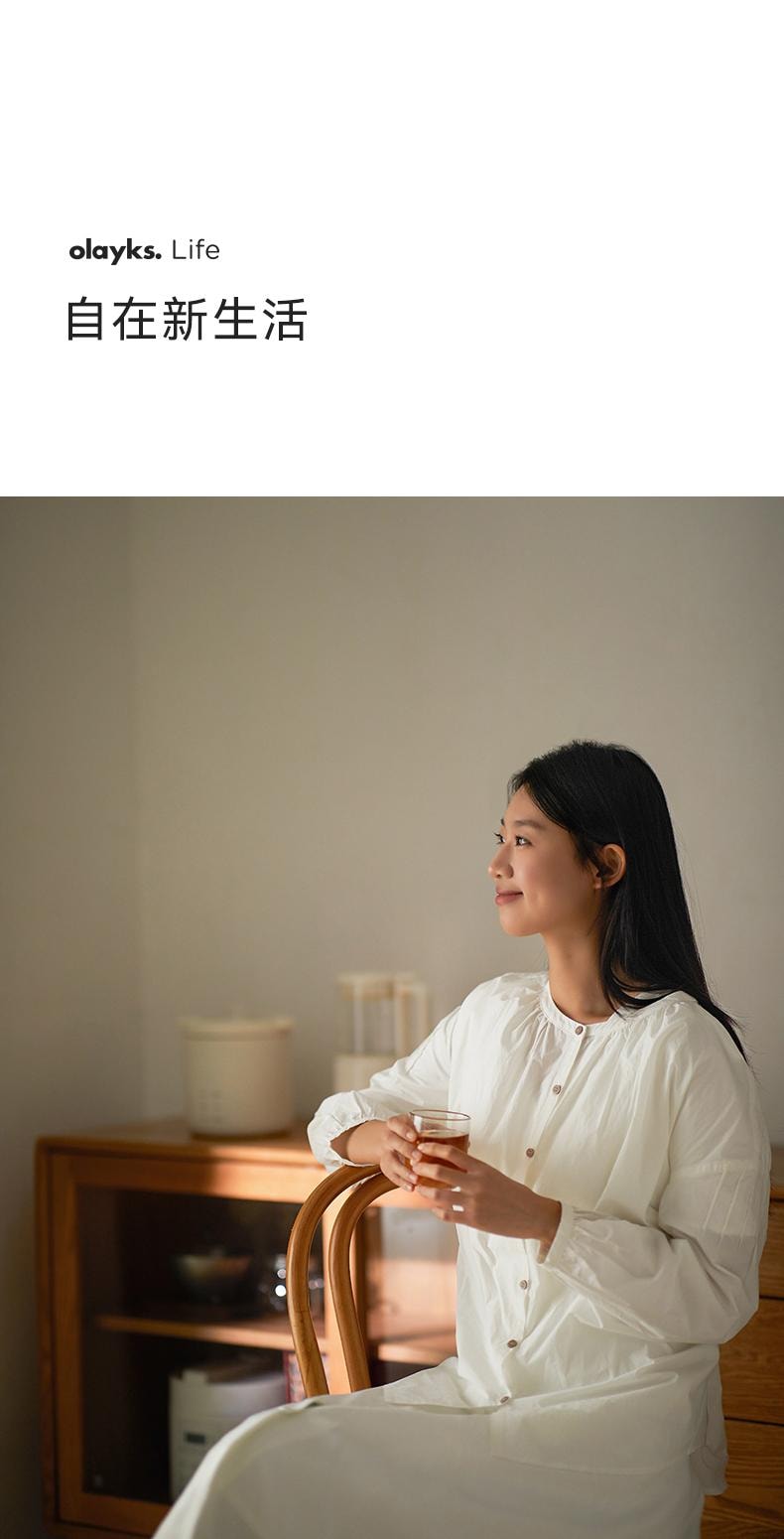 OLAYKS 1.2L 宿舍 宿舍神器迷你电饭煲1到2人一人电饭锅小型 不带蒸笼 电压110V-120V通用